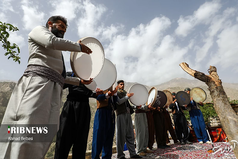 (تصاویر) مراسم آیینی کومسای در هورامان کردستان